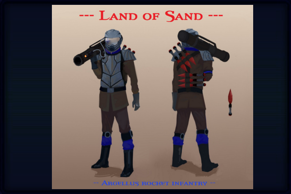 house Argellus bazooka infantryman