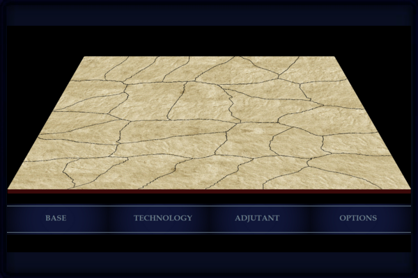 Land of Sand - map of Foedia in strategy mode