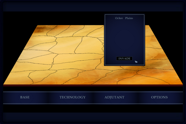 real-time strategy Land of Sand - strategy map